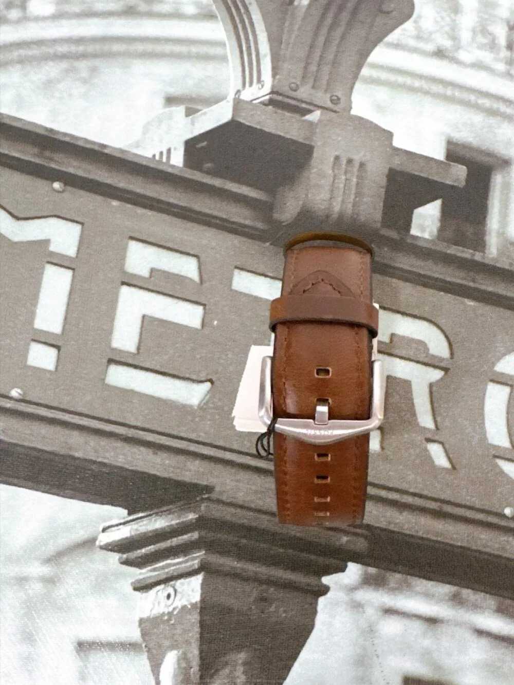 Fossil watch shown